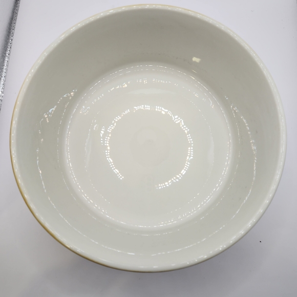 Vintage Glazed Brown Soufflé Baking Dish - Picture 2 of 5